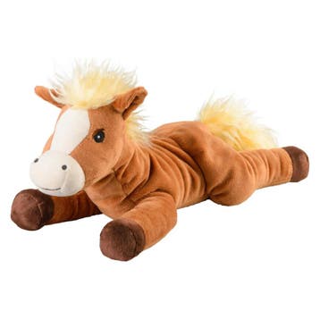 Warmies paard warmteknuffel - pluche - 36 cm, Verzenden, Nieuw