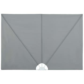 Terrasscherm 240x160cm Grijs | Retourdeal 34% Korting, Overige typen, Ophalen of Verzenden, 150 tot 300 cm, Minder dan 250 cm