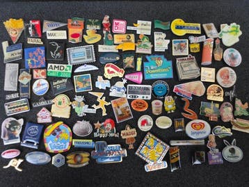 Verschiedene Pins - Speelgoed - 1980-1990 - Duitsland