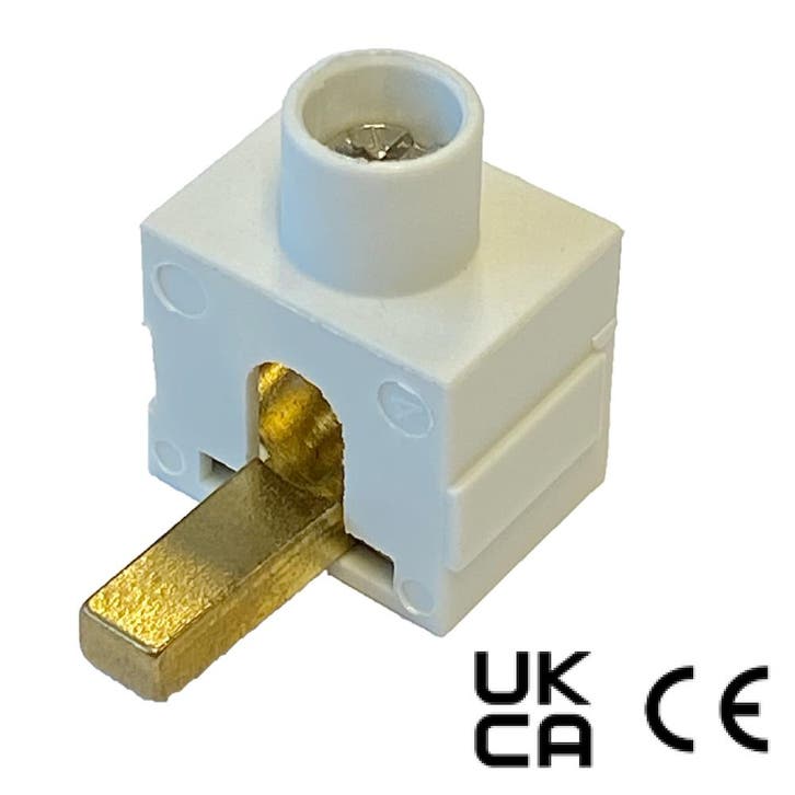 Sep aansluitklem pin 1 x 50mm² grijs - FT1-50-P, Doe-het-zelf en Verbouw, Elektra en Kabels, Nieuw, Ophalen of Verzenden