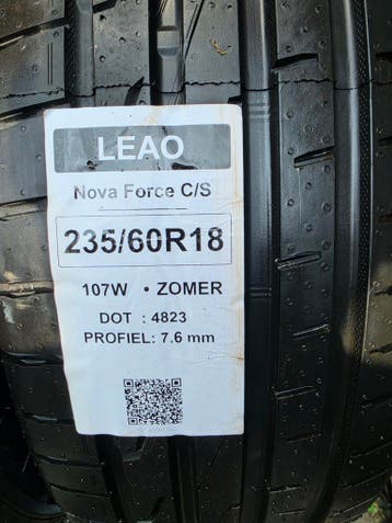 235/60r18 107W 4 Demo Banden zgn, Auto-onderdelen, Banden en Velgen, Ophalen, 18 inch, Nieuw, 235 mm