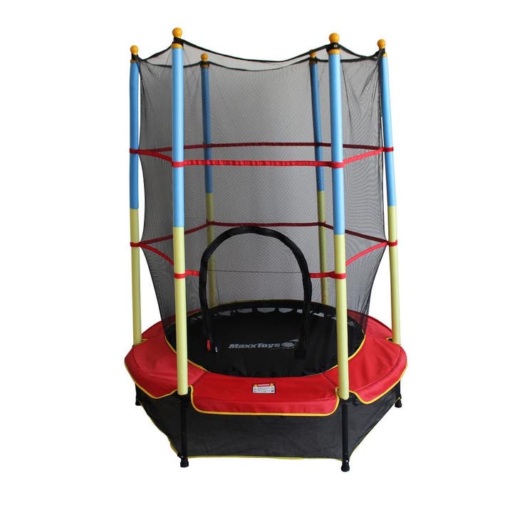MaxxToys Trampoline met veiligheidsnet - 139 cm (Huis), Kinderen en Baby's, Speelgoed | Buiten | Speeltoestellen, Nieuw, Verzenden