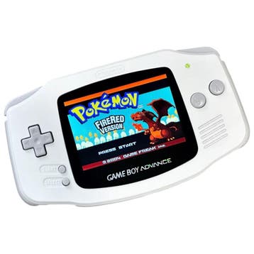 Gameboy Advance White met IPS V5 scherm, Spelcomputers en Games, Spelcomputers | Nintendo Game Boy, Verzenden, Nieuw