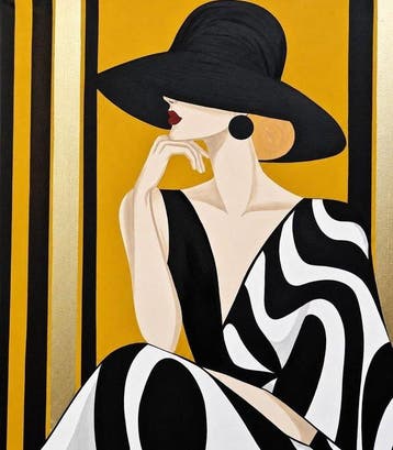Lucía Laurent - XL - Glamour Art Déco, Nieuw