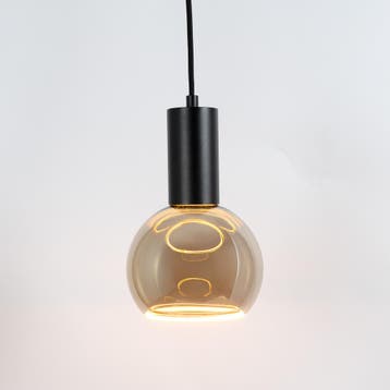 Luxum Pendellamp E27 Zwart Binnenverlichting Alle hanglampen, Verzenden, Nieuw
