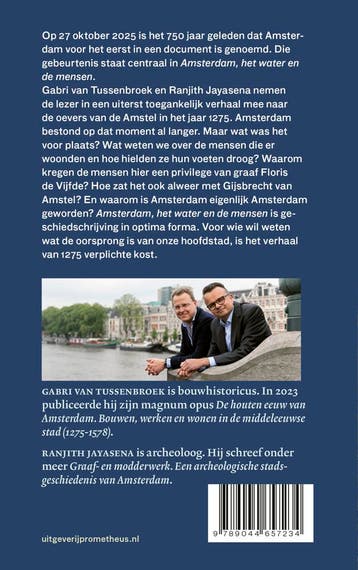 Amsterdam, het water en de mensen 9789044657234, Boeken, Verzenden, Zo goed als nieuw, Gabri van Tussenbroek