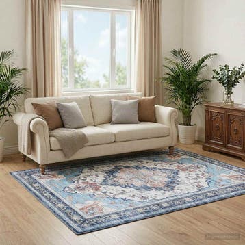 vidaXL Vloerkleed ORIZ Meerkleurig 80 x 150 cm 100%, Verzenden, Nieuw