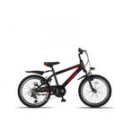 Altec Dakota 20 inch Jongensfiets 7 Versnellingen Zwart Rood, Nieuw