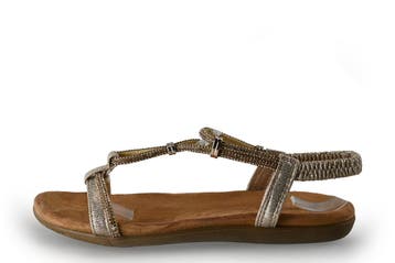 Dolcis Sandalen in maat 38 Goud, Dolcis, Overige kleuren, Verzenden, Sandalen of Muiltjes