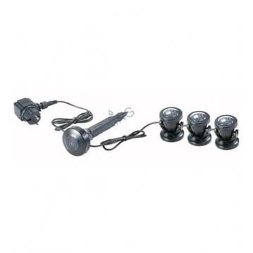 Aquaking LED-03 set van 3 spots  vijververlichting, Ophalen of Verzenden, Nieuw, Vijververlichting
