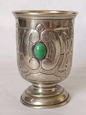 Kidoesj beker - Jewish/Sephardic Cup - Alpaca
