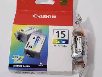 Canon BCI-15 color inktcartridges, Twin pack, Ophalen, Nieuw in verpakking