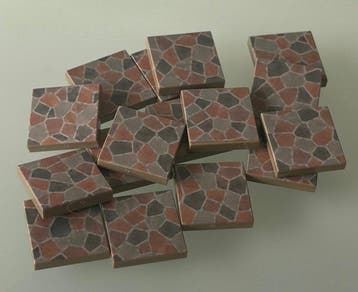 Lego Stenen - Lego uniek beprinte 2x2 tegels pad 100 stuks, Nieuw