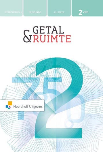 9789001888824 Getal  Ruimte 12e ed vwo 2 leerboek deel 1, Verzenden, Zo goed als nieuw