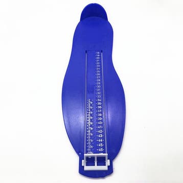 Schoenmaat Meter Blauw, Verzenden, Nieuw
