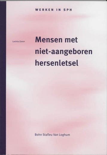Werken in SPH - Mensen met niet-aangeboren hersenletsel, Boeken, Ophalen of Verzenden, Nieuw
