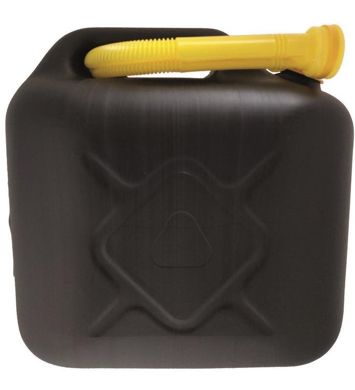 Jerrycan 10 liter benzine zwart, Auto diversen, Overige Auto diversen