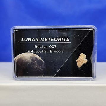 Echte meteoriet van de Maan. NIEUW!! BECHAR 007 (Algerije,