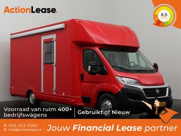 Fiat Ducato Bakwagen L5 H1 2018 Diesel Handgeschakeld, Nieuw, Dealer onderhouden, Lease, Rood