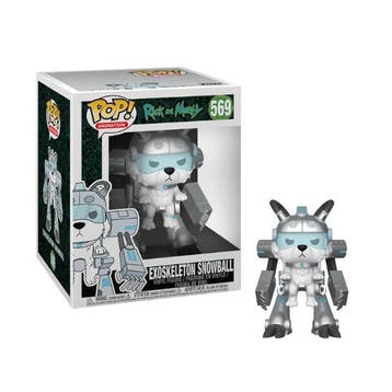 Funko Pop  Rick and Morty  Snowball in ExoSkeleton 6inch 569, Verzamelen, Verzenden, Nieuw