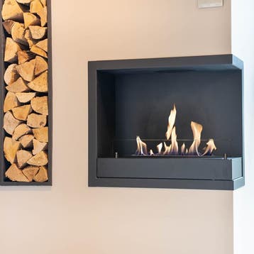 Xaralyn Inbouwunit L bio-ethanol hoekhaard, Verzenden, Nieuw, Inbouwhaard, Elektrische haard