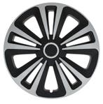 Wieldoppen  Terra Ring Mix Zilver/Zwart 14 Inch, Auto diversen, Wieldoppen, Verzenden, Nieuw