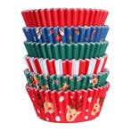 PME Cupcake Vormpjes Kerst Assortiment 100st., Verzenden, Nieuw