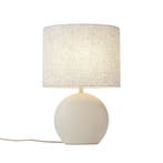 Japandi tafellamp beige met linnen kap - Timo, Huis en Inrichting, Verzenden, Nieuw, Kunststof, Japandi