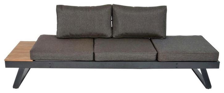 Loungebank Arezzo 228 x 78 cm - hoogte 68 cm, Tuin en Terras, Tuinbanken, Ophalen of Verzenden
