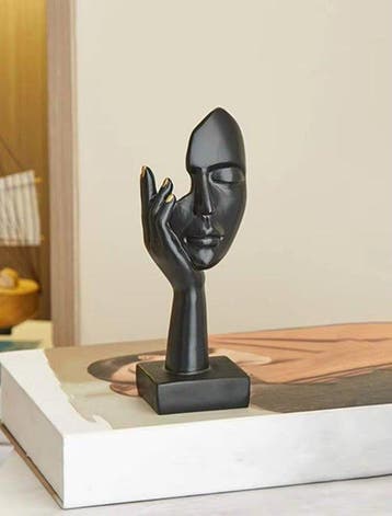 1pc Minimalist Abstract Human Figure Decor, Suitable For