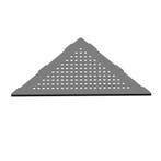 Square Corner hoekplanchet inbouw 25x25 cm gun metal, Verzenden, Nieuw