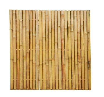 Bamboescherm 60-90mm 200x180cm, Verzenden, Nieuw