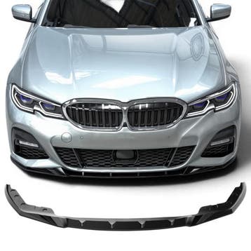 Glanzend zwarte frontlip passend voor BMW 3 serie G20 en ..., Verzenden, Nieuw