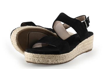 Dolcis Espadrilles in maat 40 Zwart, Dolcis, Verzenden, Zwart, Zo goed als nieuw