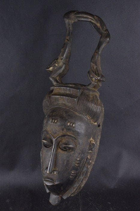 Mblo-vermaakmasker - Baule - Ivoorkust, Antiek en Kunst, Kunst | Niet-Westerse kunst
