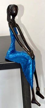 Derme Abdoulaye - sculptuur, Sculpture en bronze –