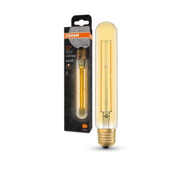 Ledvance Vintage 1906 LED buislamp E27 4W/820 400lm Goud, Ophalen of Verzenden, Nieuw