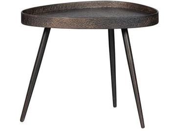 Veiling - WOOOD Crude 2 Bijzettafels - Zink - Antique Bronze, Gebruikt