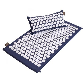 Set spijkermat en spijkerkussen indigo - Lotus, Verzenden, Nieuw