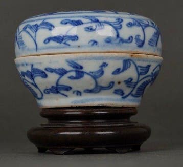 Porseleinen doos met deksel - Porselein - China - Guangxu, Antiek en Kunst