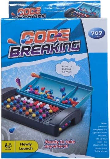 Kraak de Code - Breinbreker | Jono Toys - Reisspellen, Verzenden, Nieuw