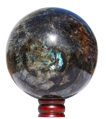 KAMR GEM Natuurlijke Labradorietbol 180mm Monumentale
