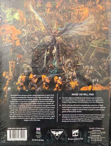 Codex Death Guard (Warhammer 40.000 nieuw), Hobby en Vrije tijd, Wargaming, Ophalen of Verzenden, Nieuw