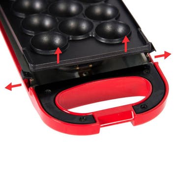 Wafelijzer - Met verwisselbare platen - Wafelmaker - 2 Wafel, Witgoed en Apparatuur, Wafelijzers, Verzenden, Zo goed als nieuw