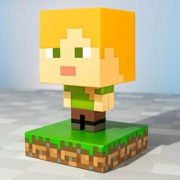 Minecraft 3D Icon Light Alex 10 cm, Ophalen of Verzenden, Nieuw