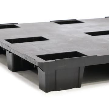 Gebruikte Kunststof pallets op poten, Ophalen of Verzenden