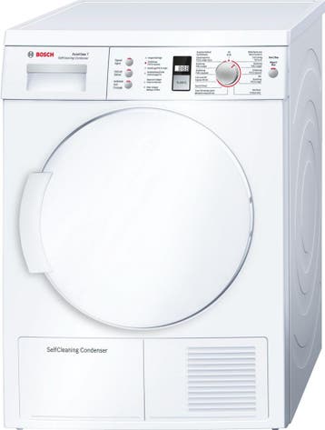 Bosch WTW84370 - Warmtepompdroger - 7 kg - SelfCleaning, Ophalen of Verzenden, Zo goed als nieuw, Voorlader, 85 tot 90 cm