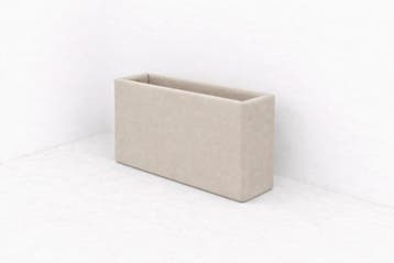 Akoestische plantenbak - 84x91x42cm (hxbxd) - wolvilt - zand, Werkplek, Ophalen of Verzenden, Nieuw in verpakking, Overige typen