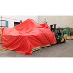 Benson Oranje dekzeil - 3x4 meter - Mesh structuur - PE 6..., Auto diversen, Ophalen of Verzenden, Nieuw