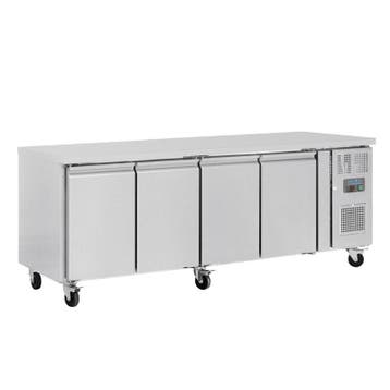 Polar U-serie 4-deurs koelwerkbank 449L, Verzenden, Nieuw in verpakking, Koelen en Vriezen
